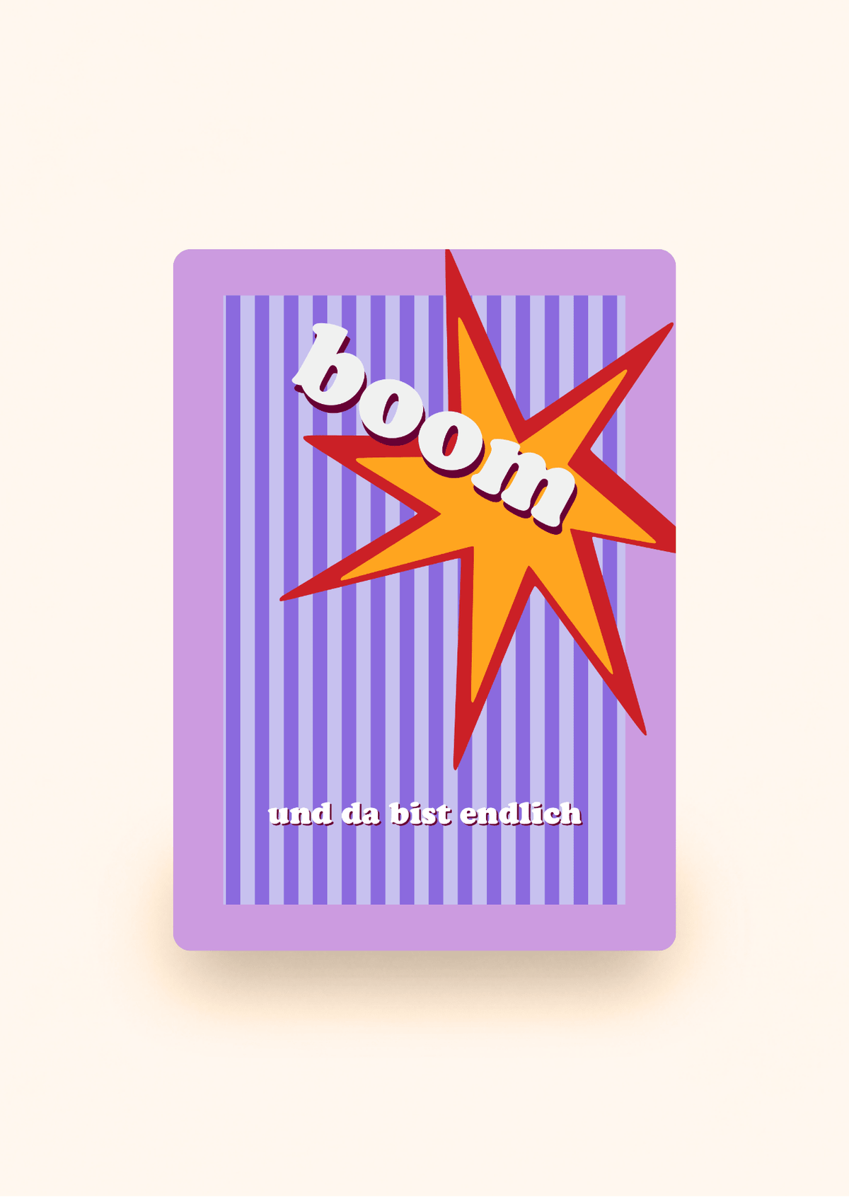 Wenskaart met tekst Boom van Kaartcreaties