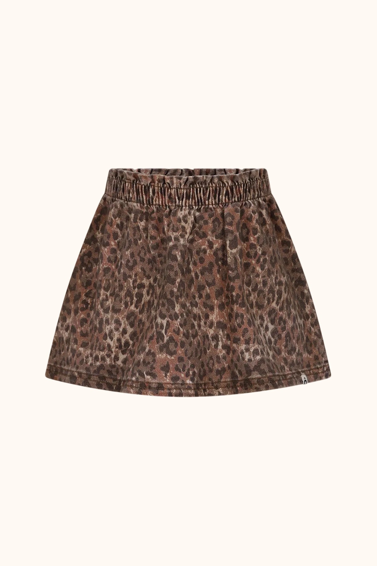 Skirt in brown with leopard print by The New Chapter