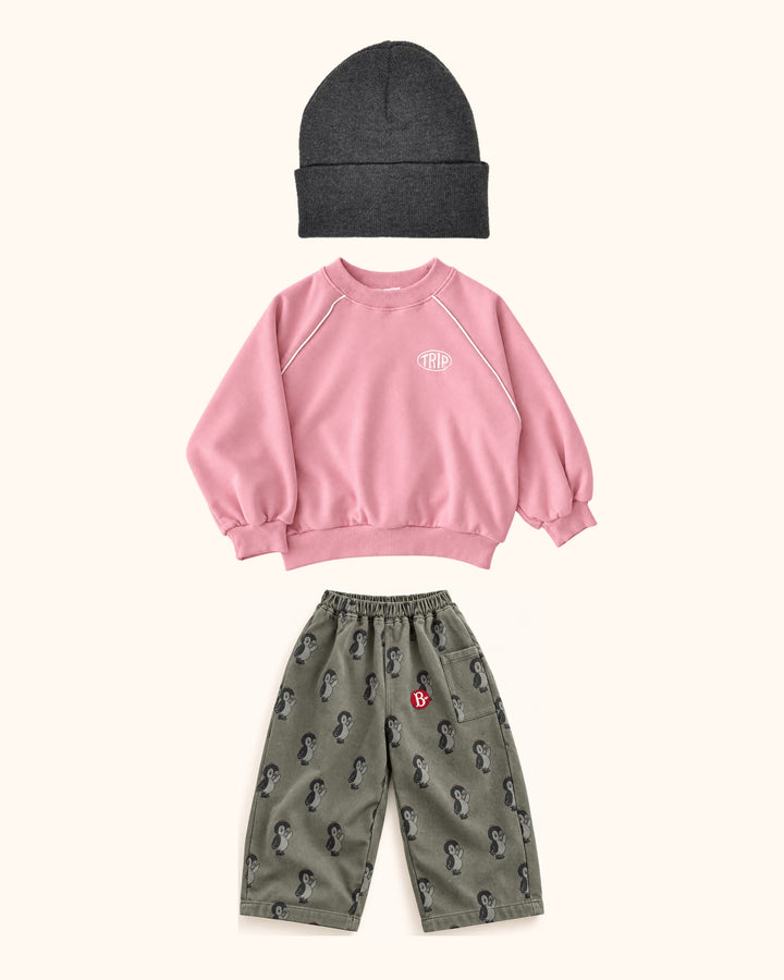 Pink Penguin Mini & Kids Look