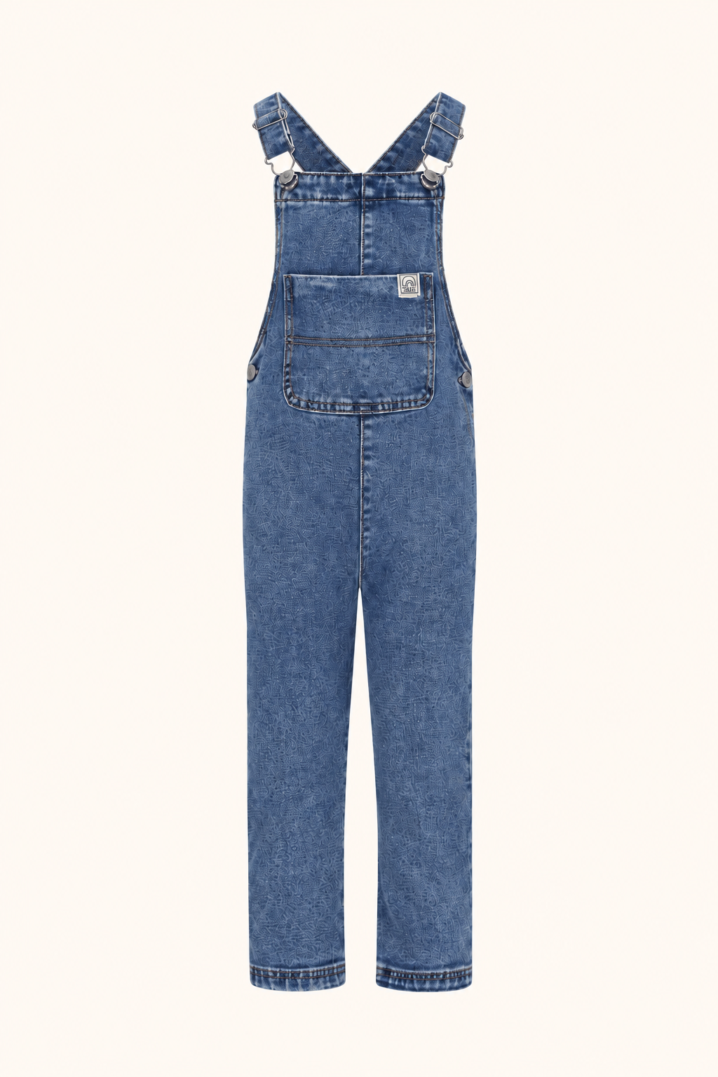 Blauwe Jax denim tuinbroek van The New Chapter