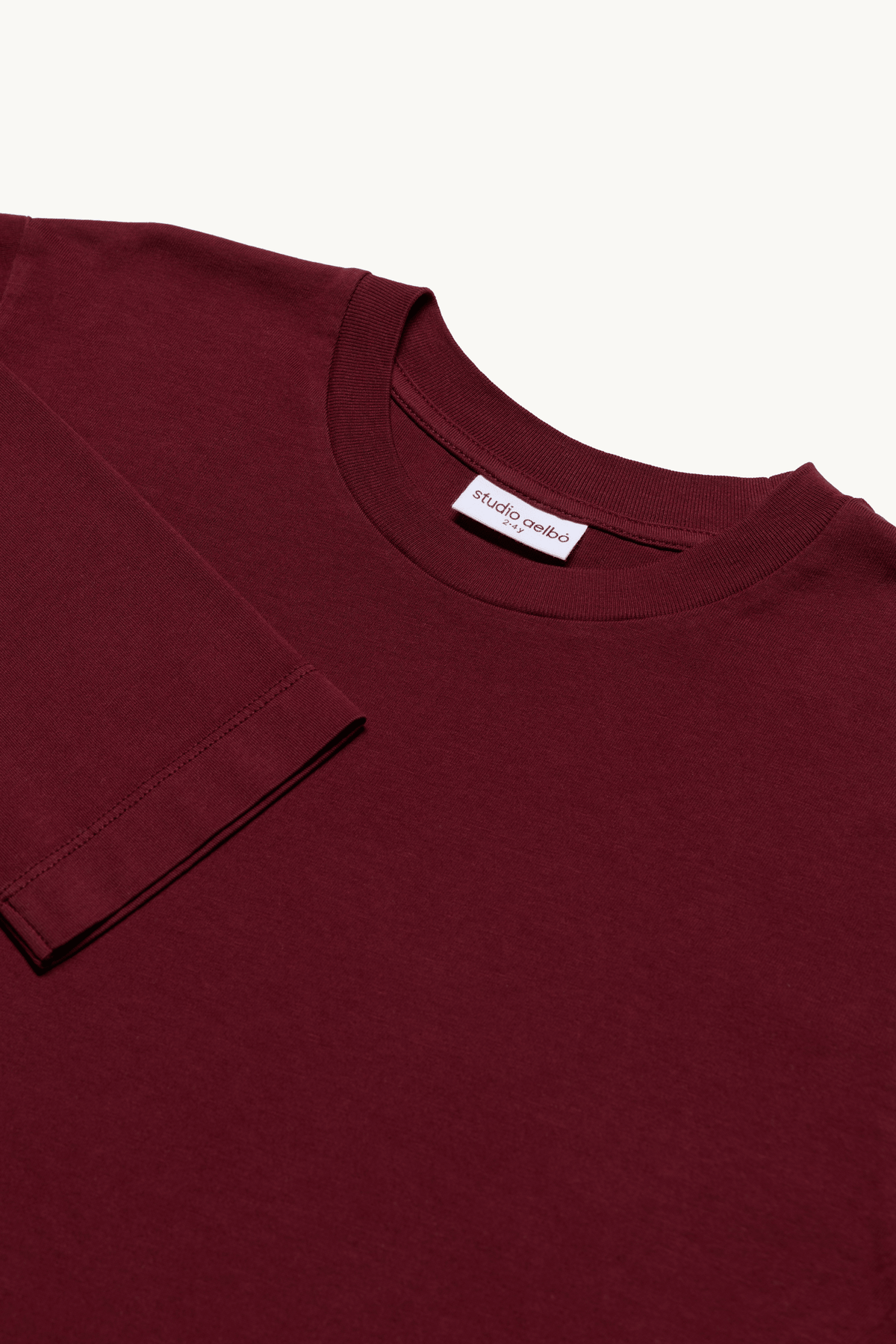 Studio Aelbo Longsleeve Burgundy Ansicht 2
