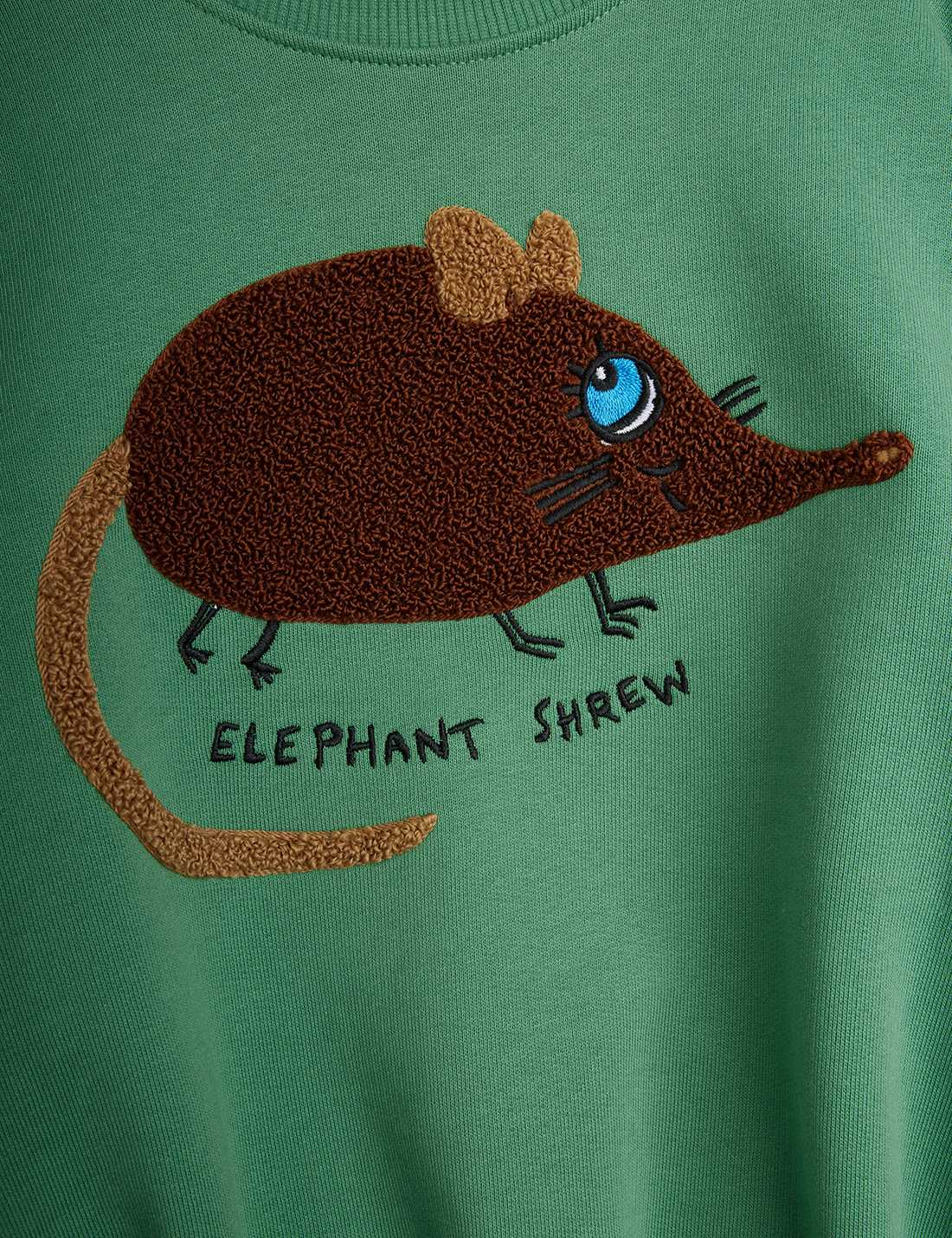 Elephant Shrew sweatshirt by Mini Rodini
