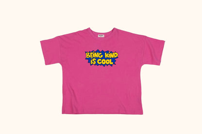 T shirt by BBOBBIE in pink, front view