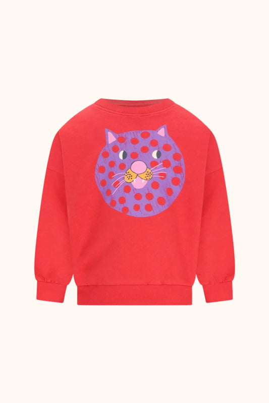 Billie sweatshirt by The New Chapter in red