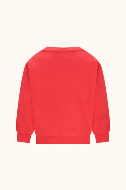 The New Chapter Billie Sweater Mars Red Rückansicht