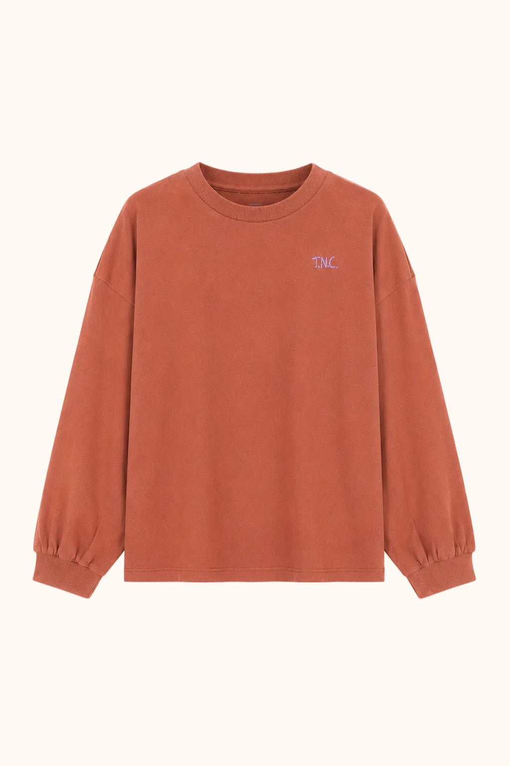 The New Chapter Mattie Longsleeve Rustic Brown vooraanzicht