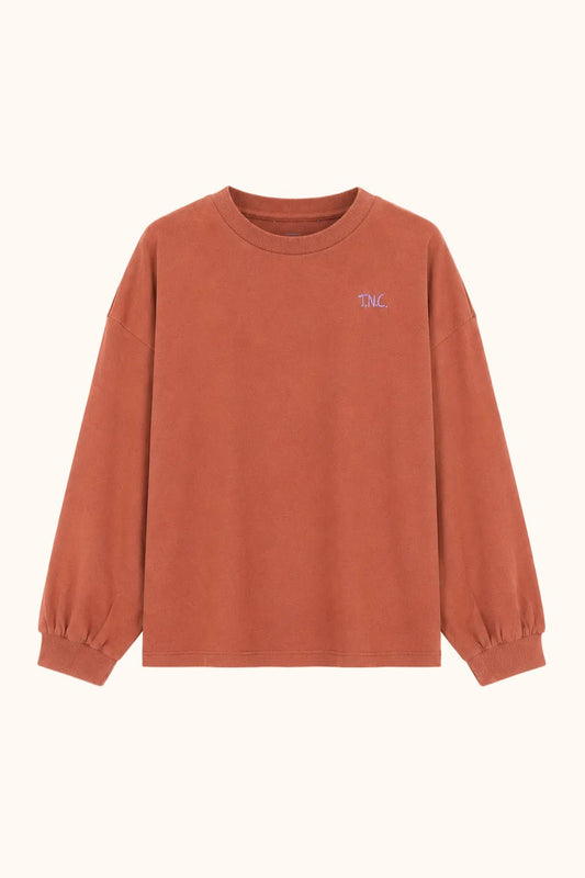 The New Chapter Mattie Longsleeve Rustic Brown Vorderseite