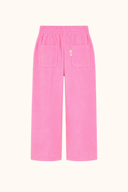 roze kinderbroek van corduroy van The New Chapter
