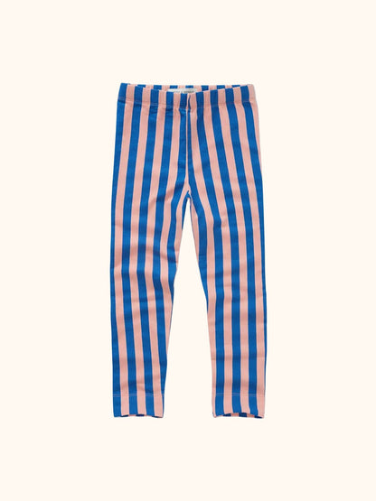 Blau pink gestreifte Kinder Leggings von Sproet & Sprout