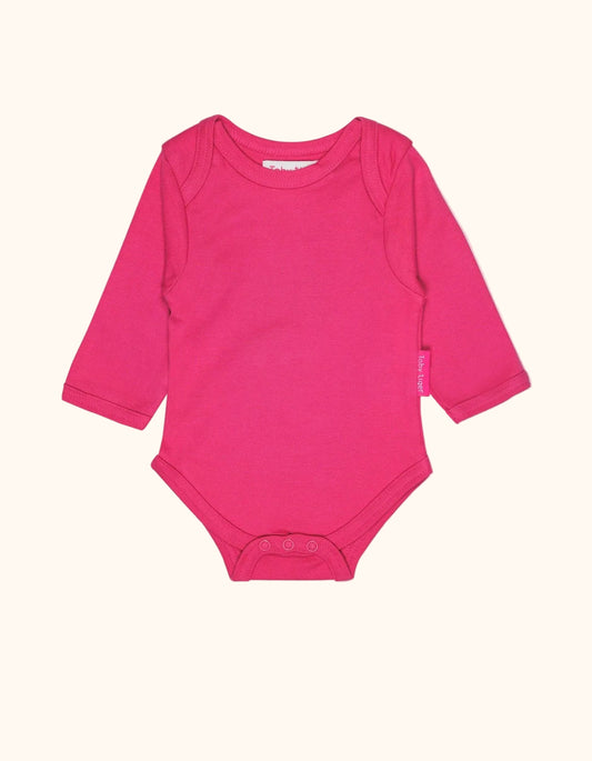 Baby bodysuit by Toby Tiger in pink