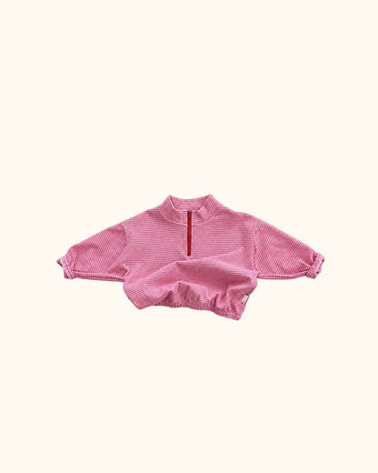 Sweatshirt by Black Bean in pink