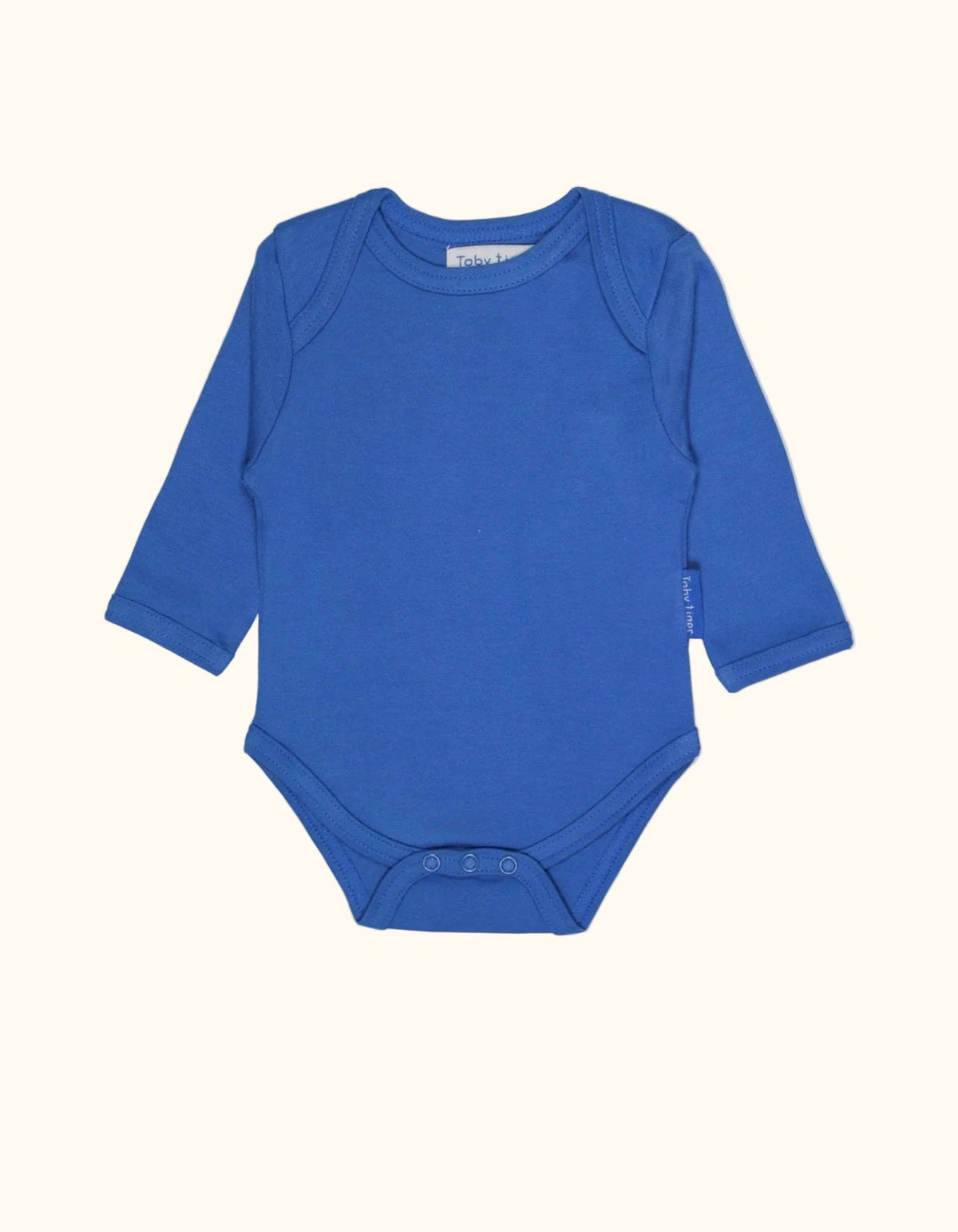 Babyromper van Toby Tiger in blauw