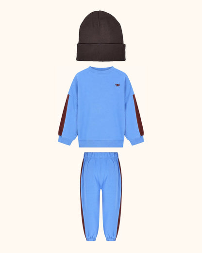 Blue Days Baby & Mini Look – originale Produkte auf einheitlichem Hintergrund