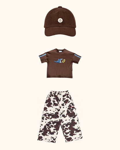 Cow Shark Cord Mini Look – originale Produkte auf einheitlichem Hintergrund