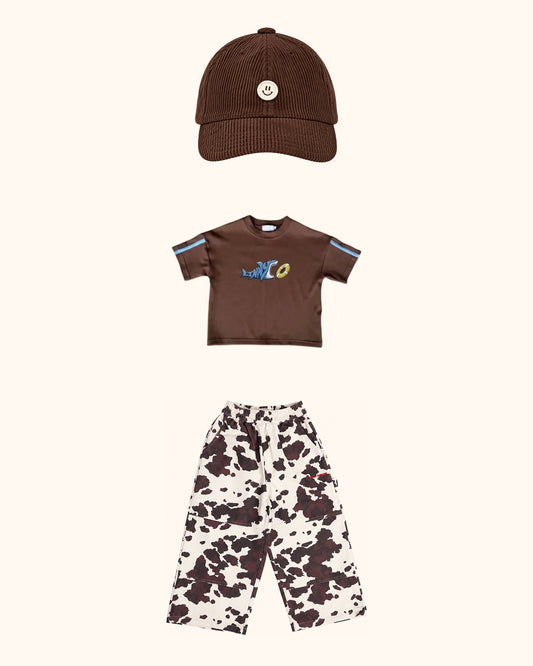 Cow Shark Cord Mini Look – originale Produkte auf einheitlichem Hintergrund