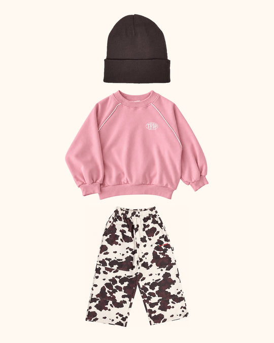 Cow Pink Trip Mini Look
