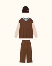 Salty Breakfast Brown Kids Look