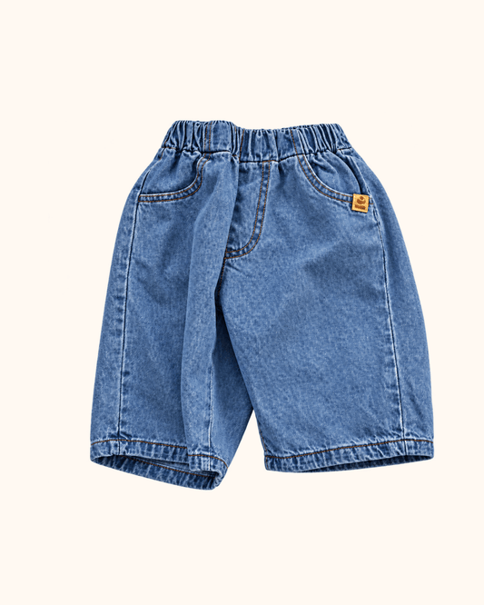 Blue Easy Barrel jeans by Black Bean