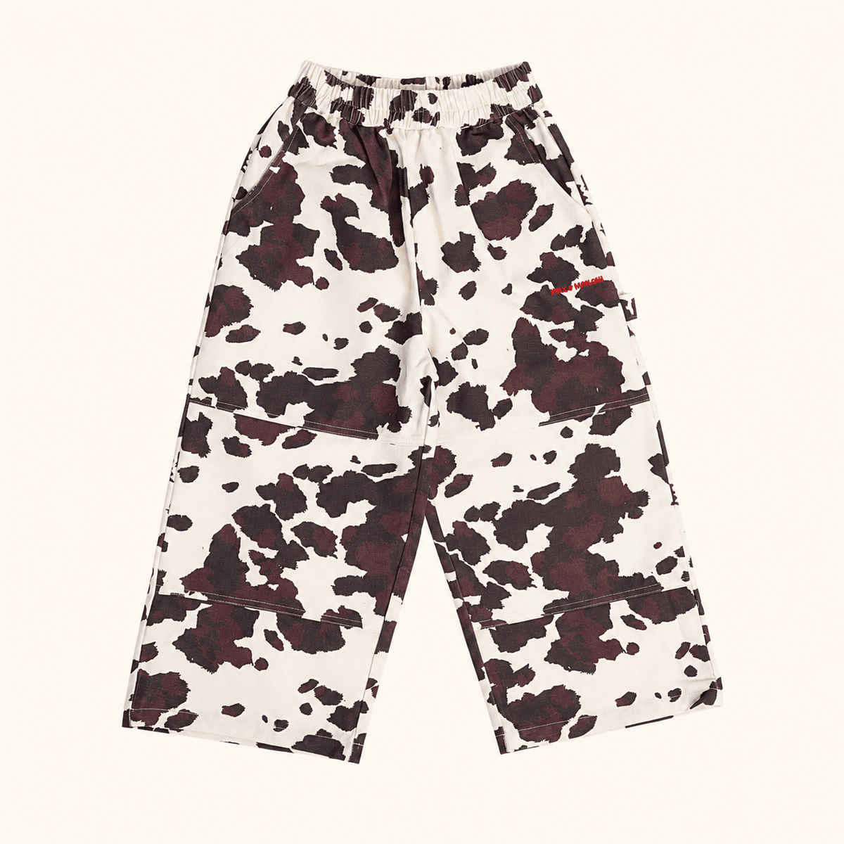 Cow Pants Kinderhose mit Kuhmuster von Hello Harlow