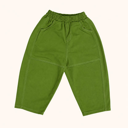 Grüne Hiking Pants Kinderhose von Hello Harlow