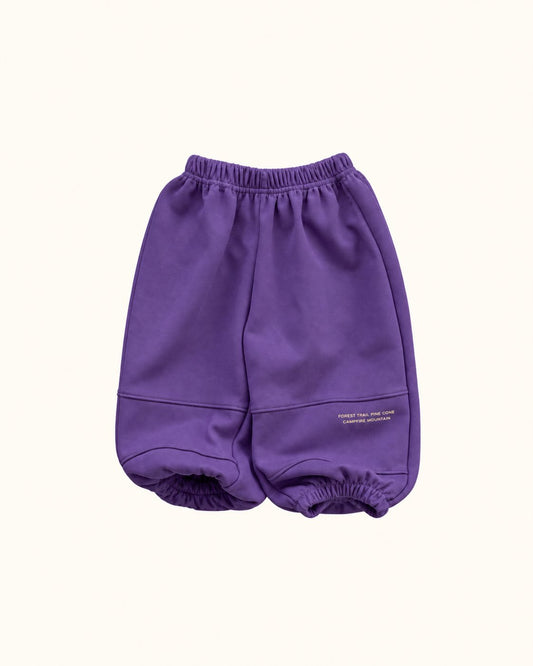 Baby pants by Black Bean in purple