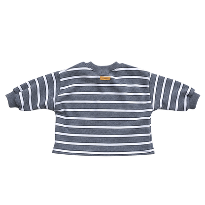 Soft Play Baby Sweatshirt Melange Rückseite freigestellt