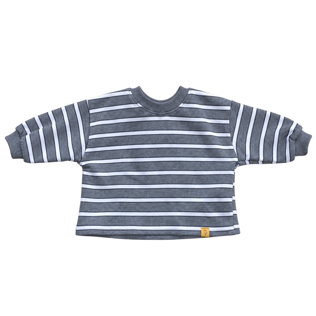 Soft Play Baby Sweatshirt Melange Vorderseite freigestellt