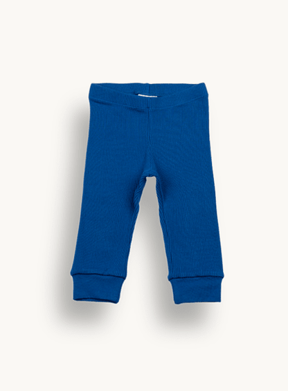 Studio Aelbo Rib Leggings Kobaltblau