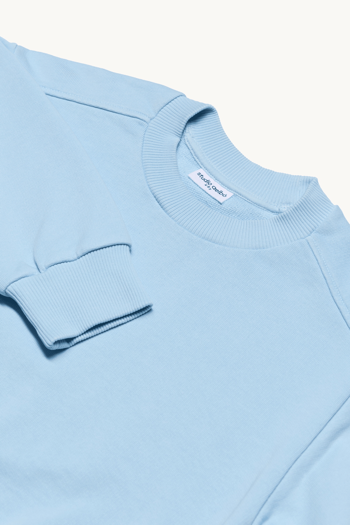 Studio Aelbo Sweatshirt Hellblau Ansicht 2